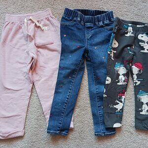 3 Girls pants 4T